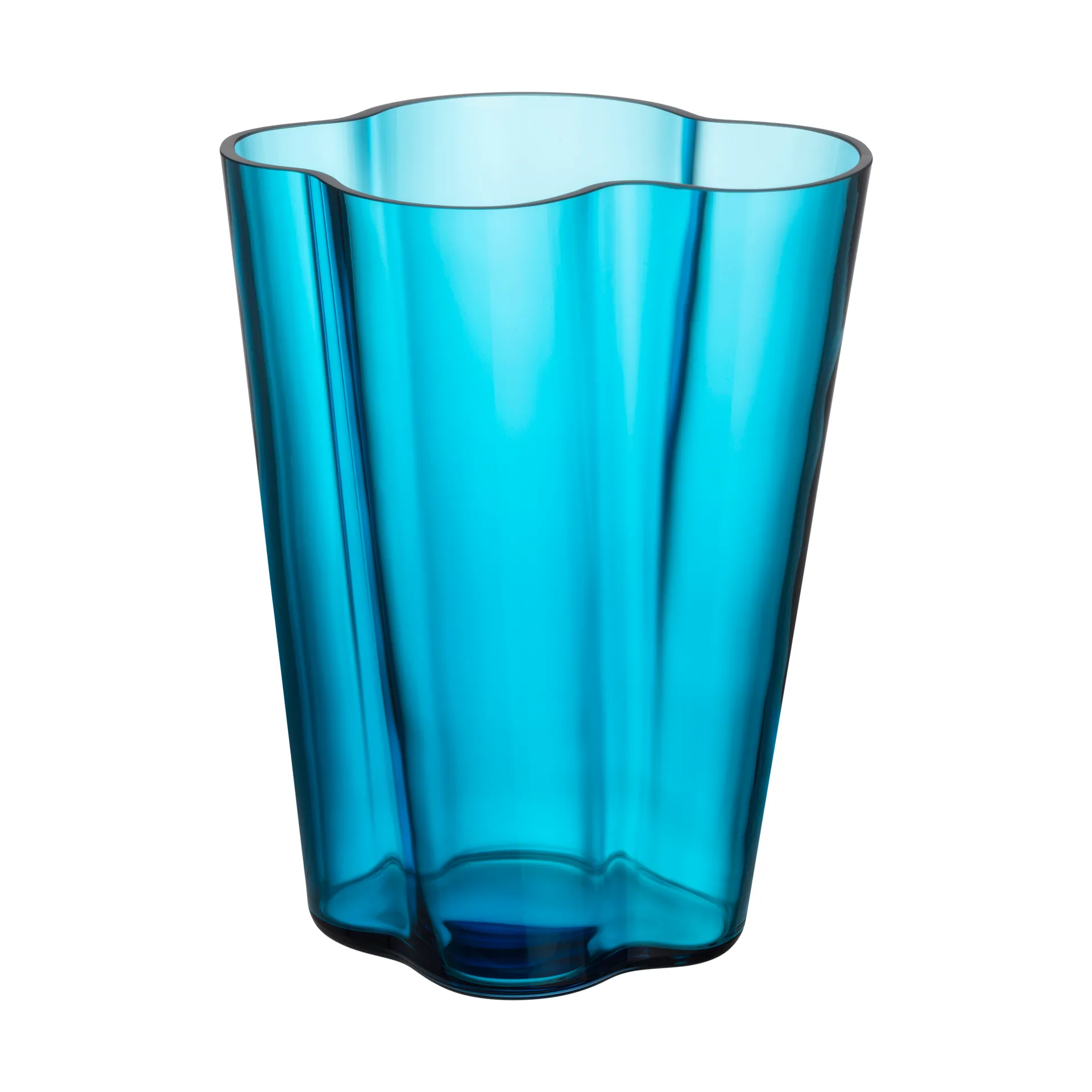 Vase Alvar Aalto turquoise, 270 mm Iittala