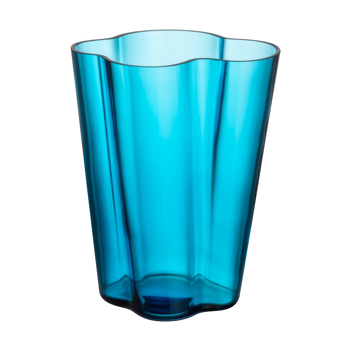 Iittala Vase Alvar Aalto turquoise 270 mm
