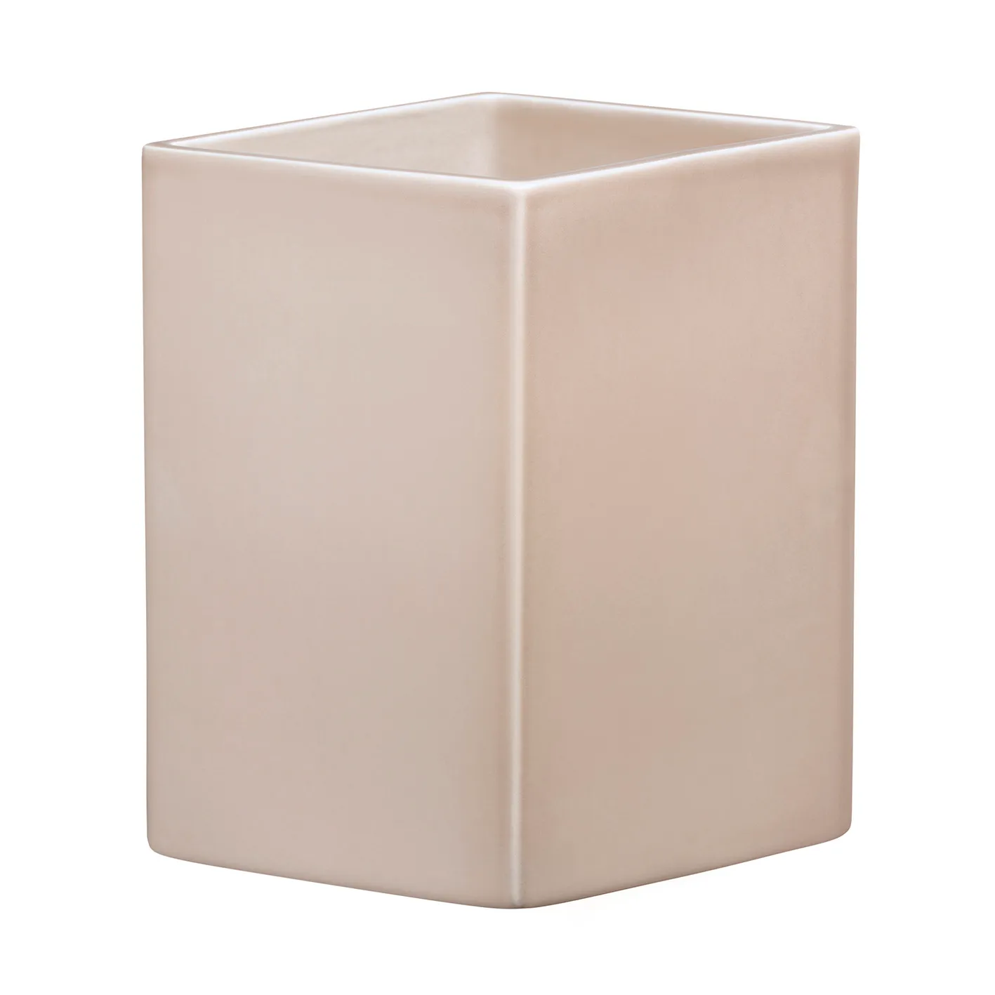 Vase en céramique Ruutu 225mm, Beige Iittala