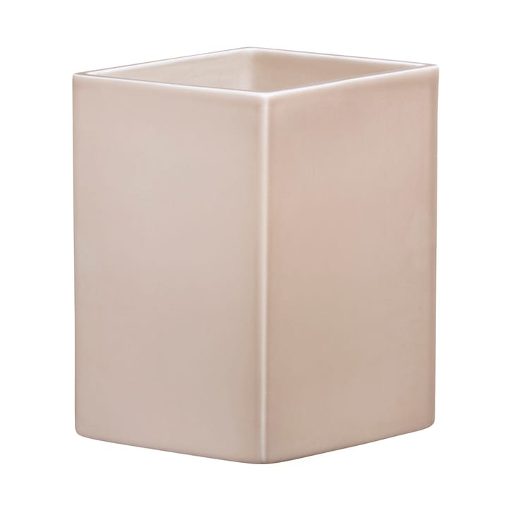 Vase en céramique Ruutu 225mm - Beige - Iittala