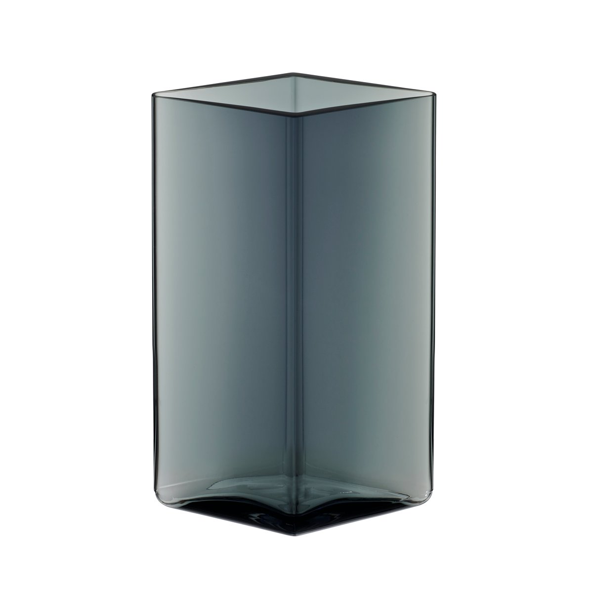 Iittala Vase Ruutu 11,5x18 cm gris