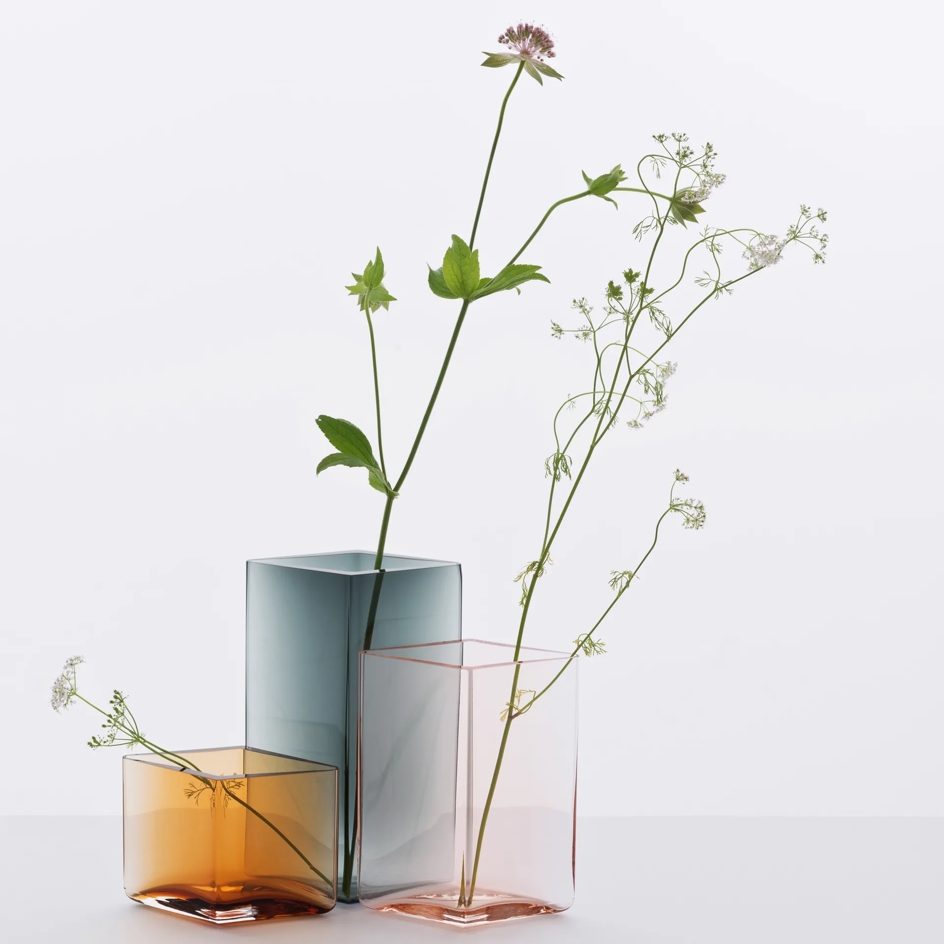 Vase Ruutu 11,5x18 cm, gris Iittala