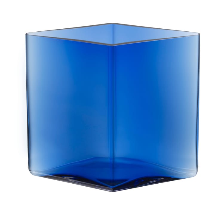 Vase Ruutu 20,5x18 cm - Bleu ultra marine - Iittala