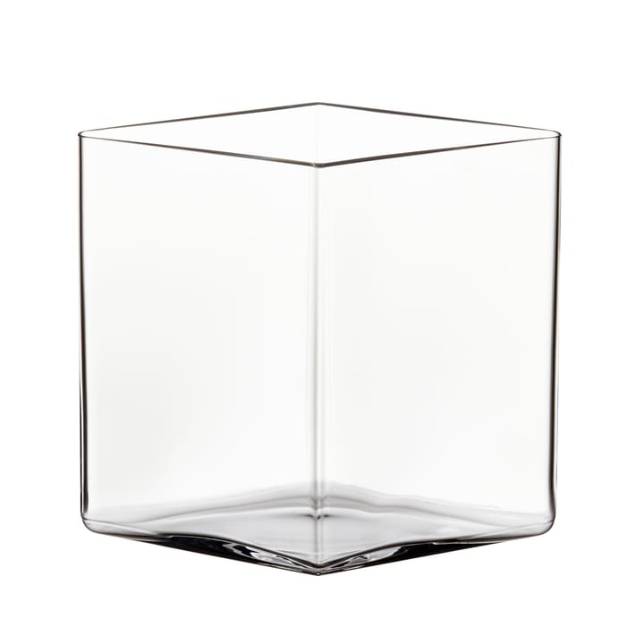 Vase Ruutu 20,5x18 cm - transparent - Iittala