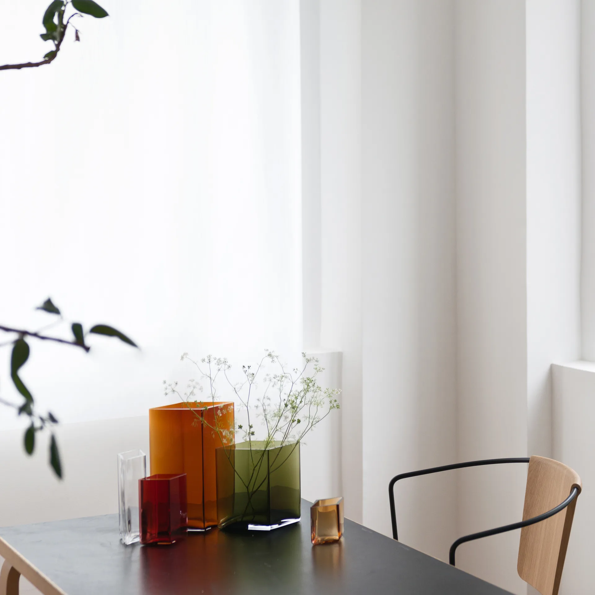 Vase Ruutu 20,5x27 cm, cuivre Iittala