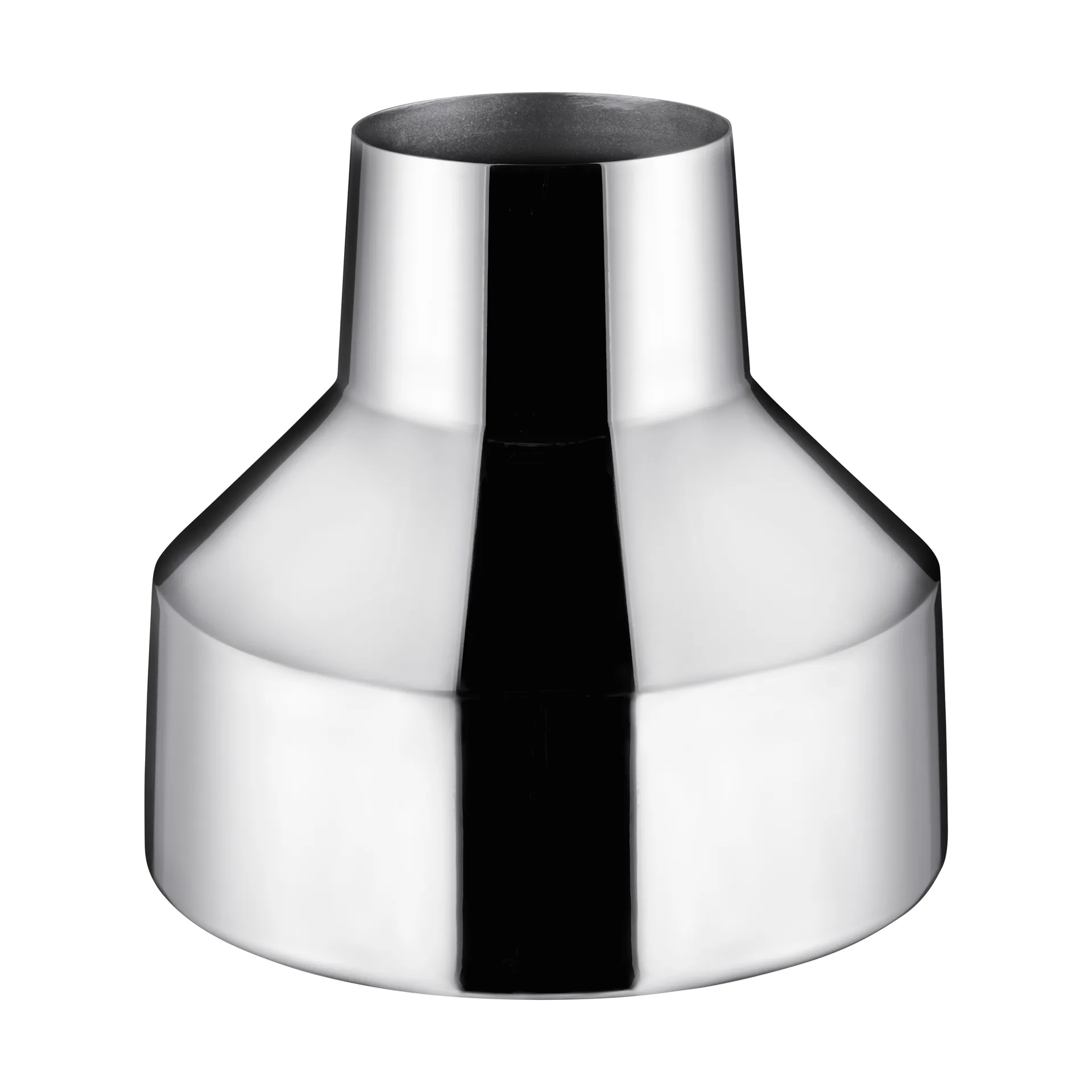 Vase Solare bas Ø22x20 cm, Acier Iittala