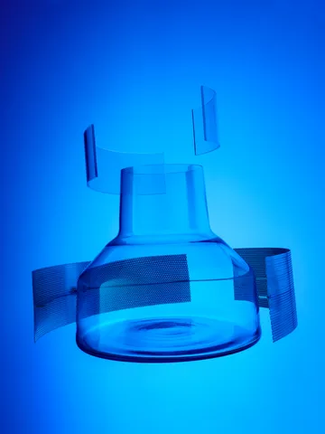 Vase Solare bas Ø22x20 cm - Clair - Iittala