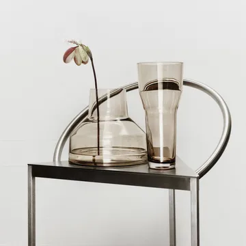 Vase Solare haut Ø12x26 cm - Lin linge - Iittala