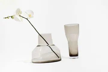 Vase Solare haut Ø12x26 cm - Lin linge - Iittala