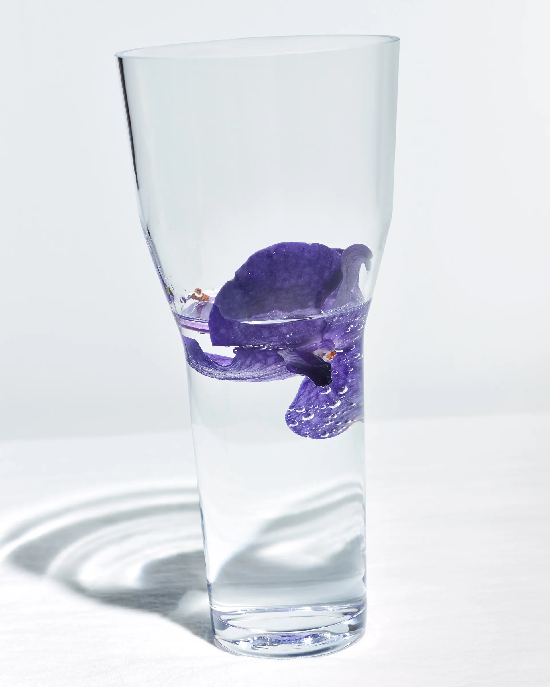 Vase Solare haut 26xØ12 cm, Clair Iittala