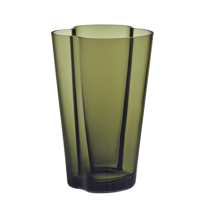 Vase vert mousse Alvar Aalto - 220 mm - Iittala