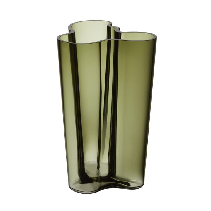 Vase vert mousse Alvar Aalto - 251 mm - Iittala