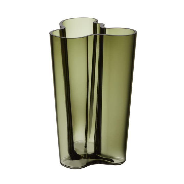 Vase vert mousse Alvar Aalto - 251 mm - Iittala