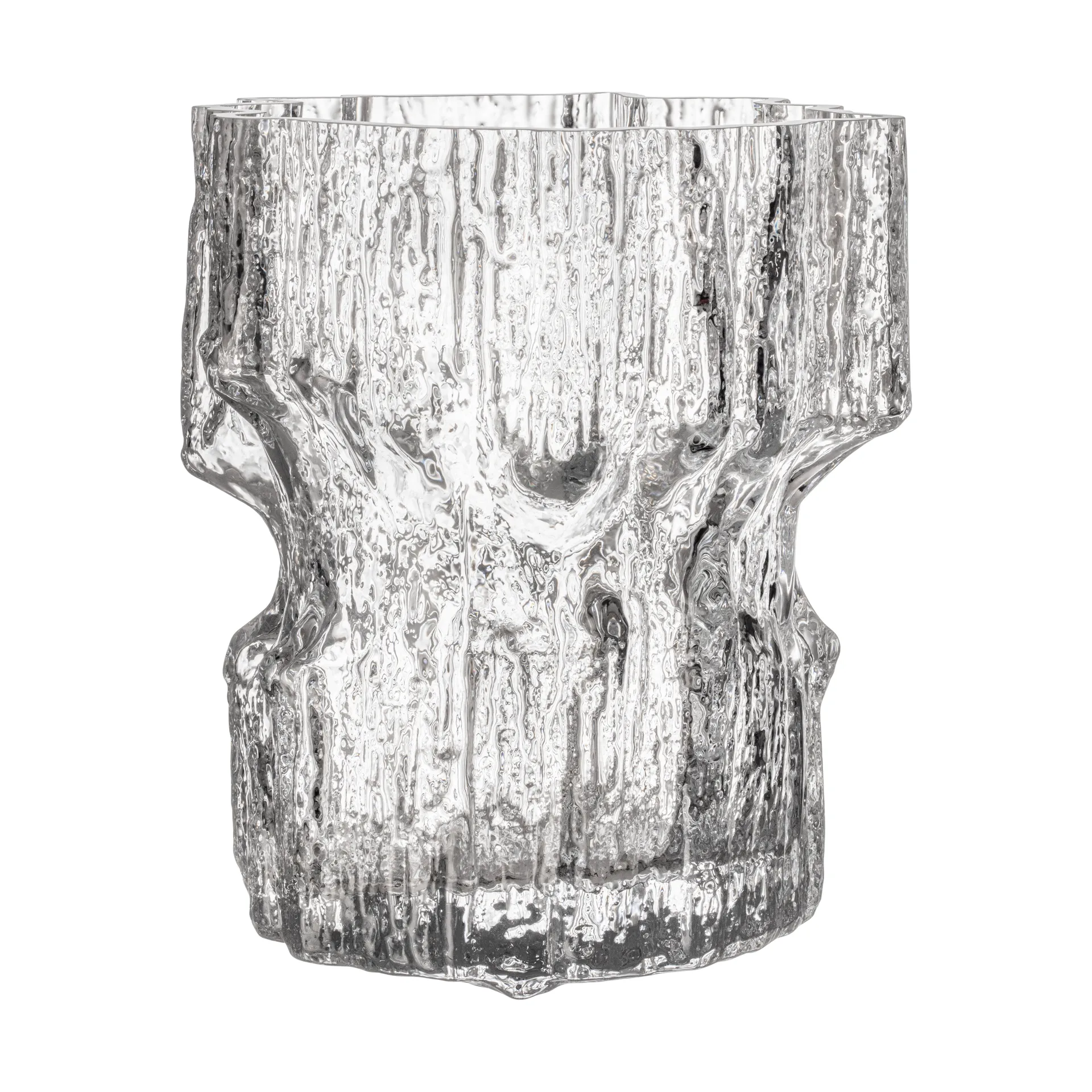 Vase Wirkkala Pallas 20cm, Transparent Iittala