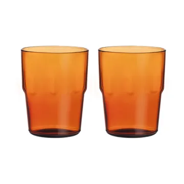 Verre à boire Solare 31 cl lot de 2 - Cuivre - Iittala