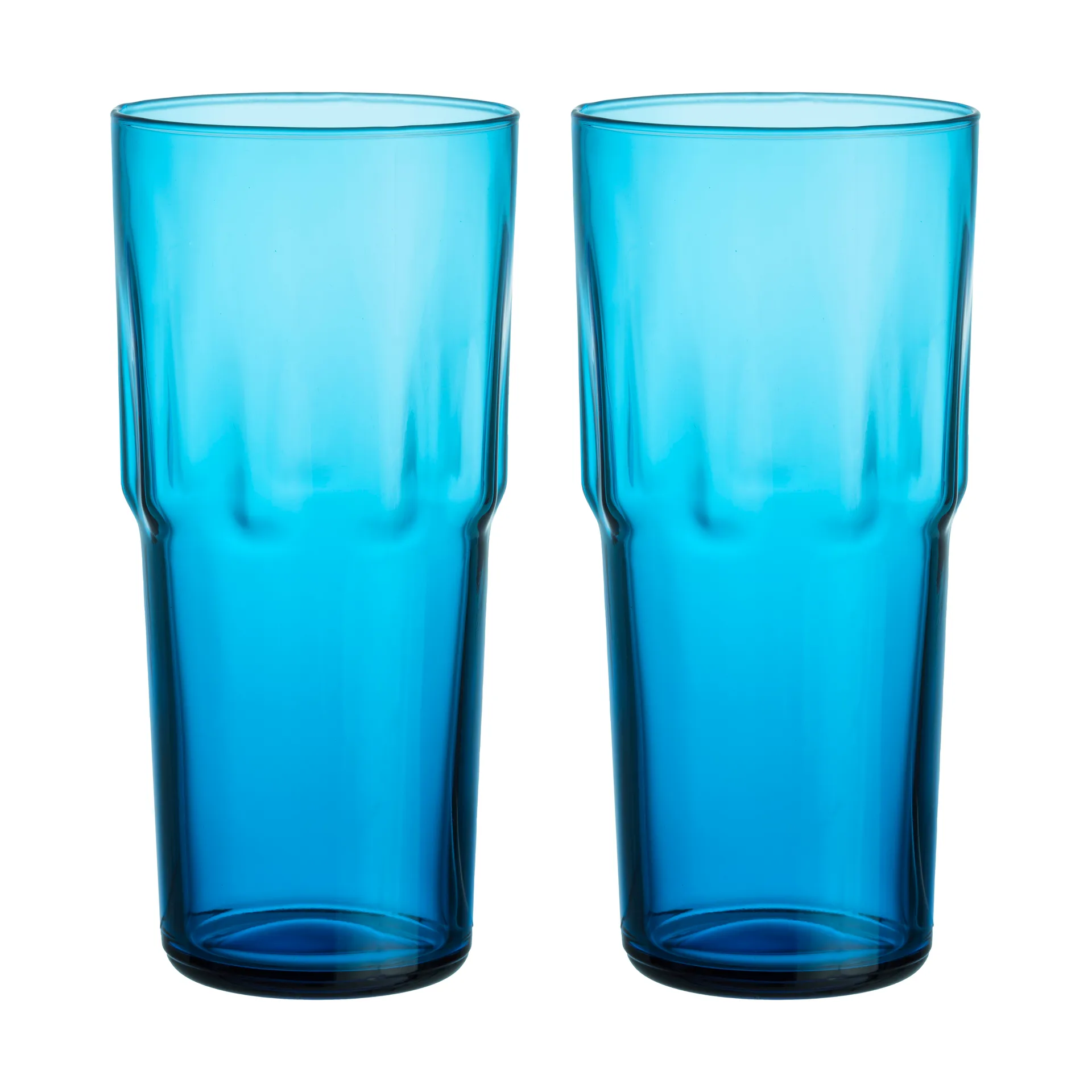 Verre à boire Solare haut 39 cl lot de 2, Électrique bleu Iittala