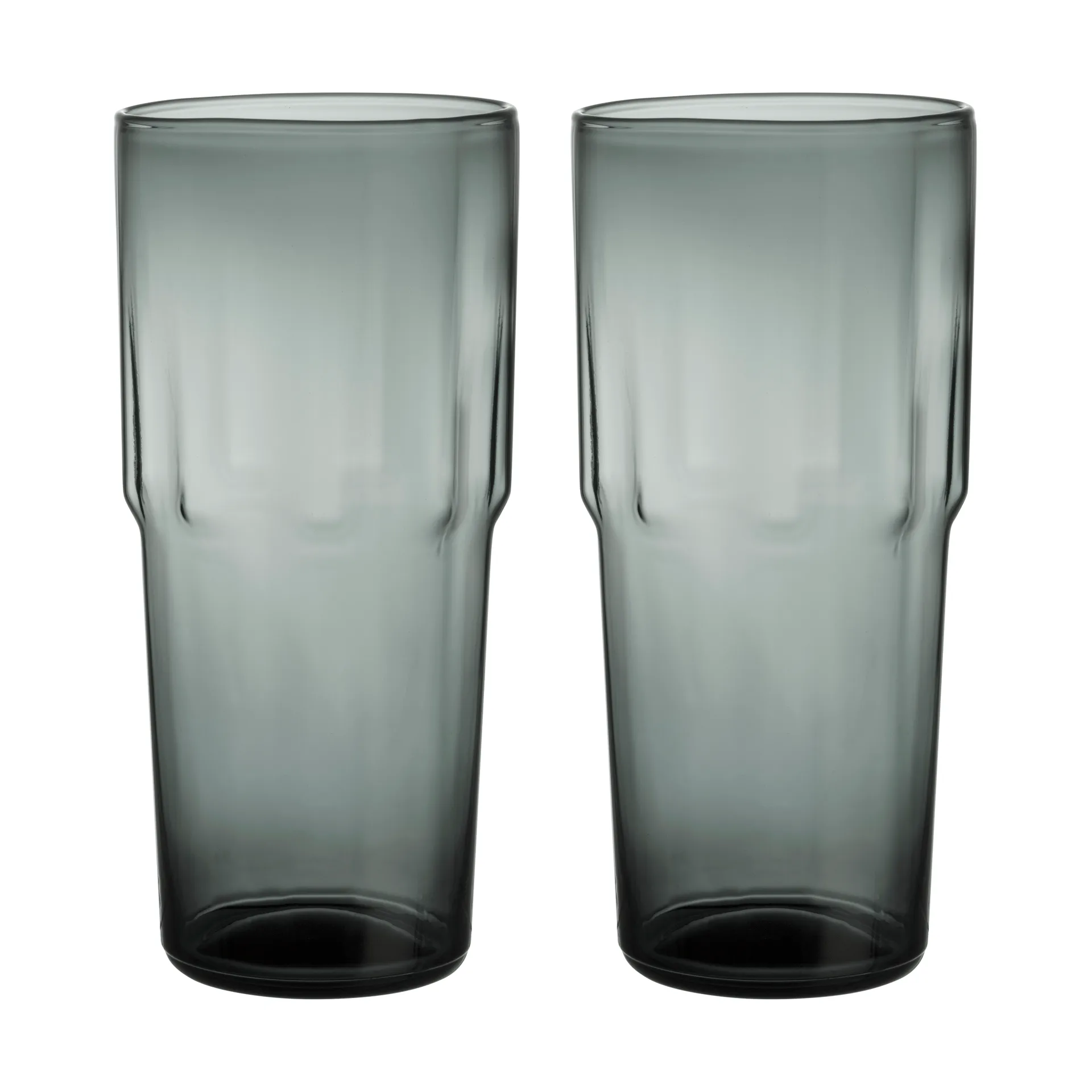 Verre à boire Solare haut 39 cl lot de 2, Gris acier Iittala