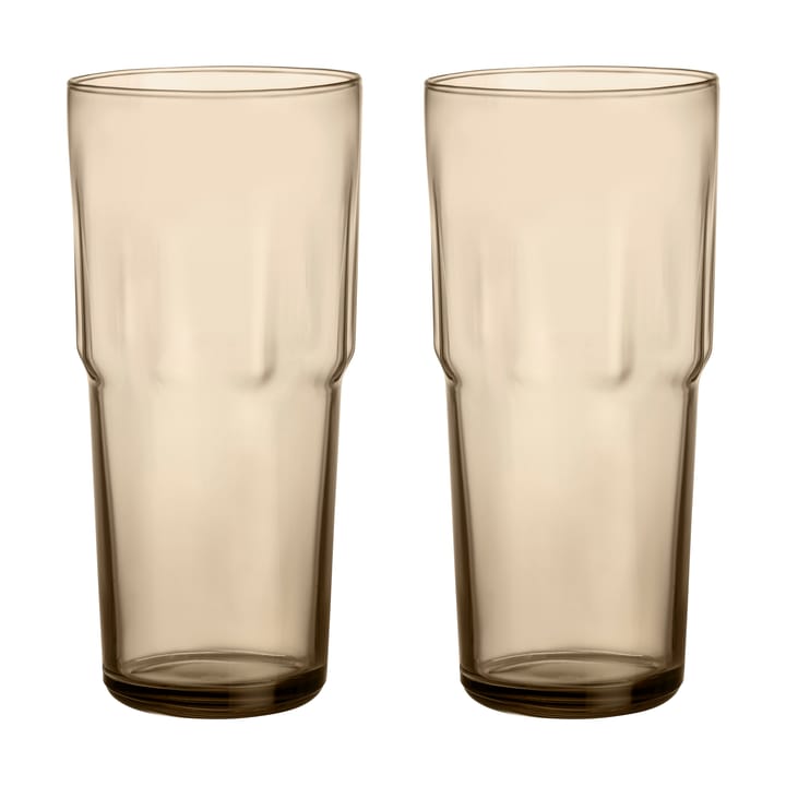 Verre à boire Solare haut 39 cl lot de 2 - Lin lin - Iittala