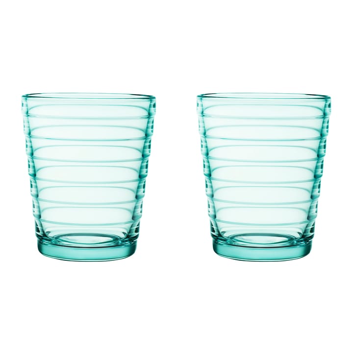 Verre à eau Aino Aalto 22 cl lot de 2 - glauque - Iittala