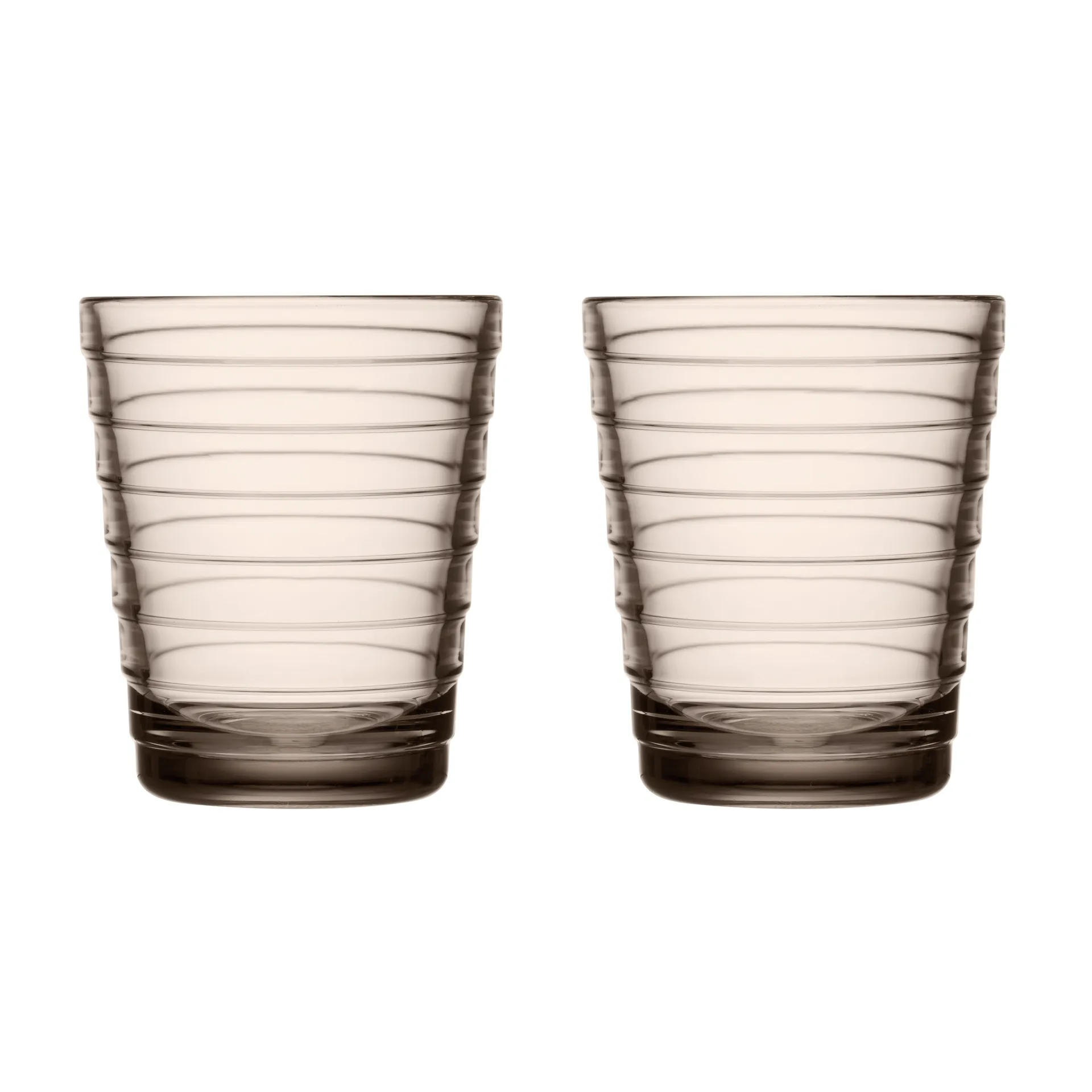 Verre à eau Aino Aalto 22 cl lot de 2, Lin Iittala