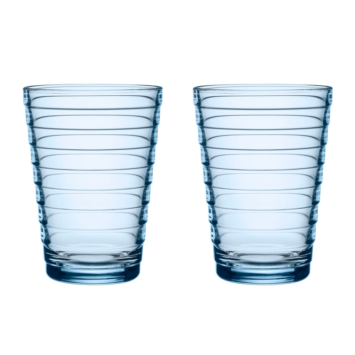 iittala verre à eau aino aalto 33 cl lot de 2 aqua