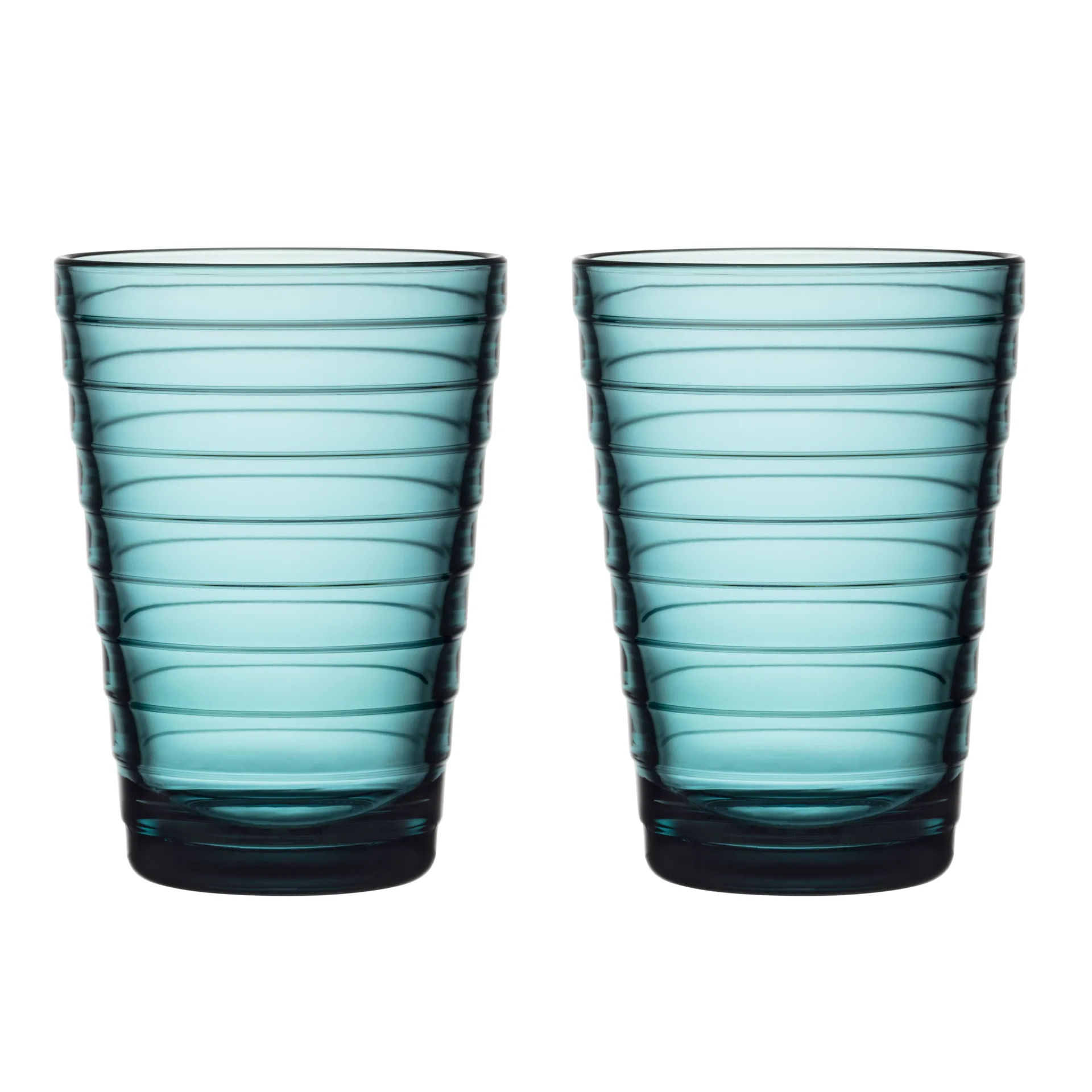Verre à eau Aino Aalto 33 cl lot de 2, bleu mer Iittala