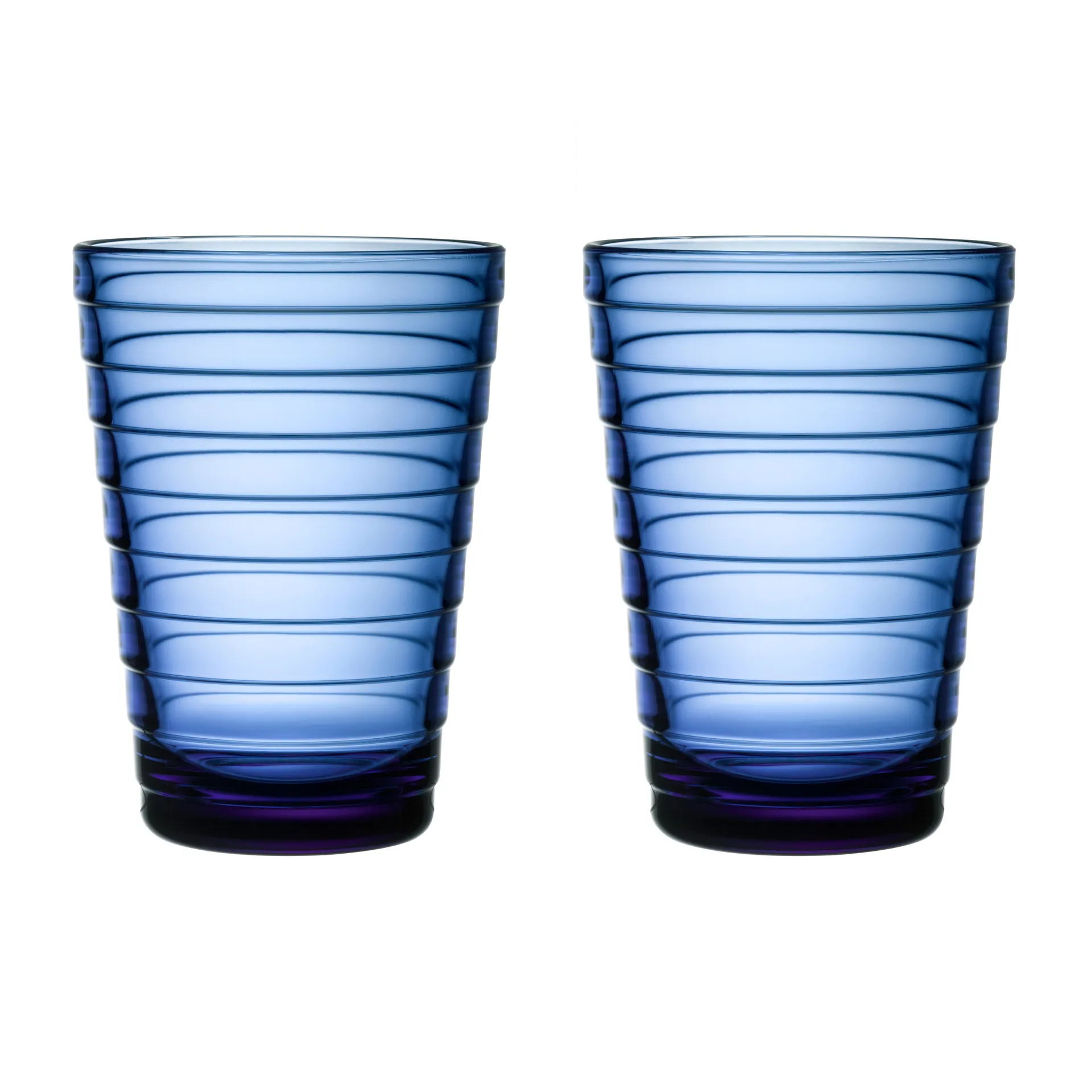Verre à eau Aino Aalto 33 cl lot de 2, Bleu outremer Iittala