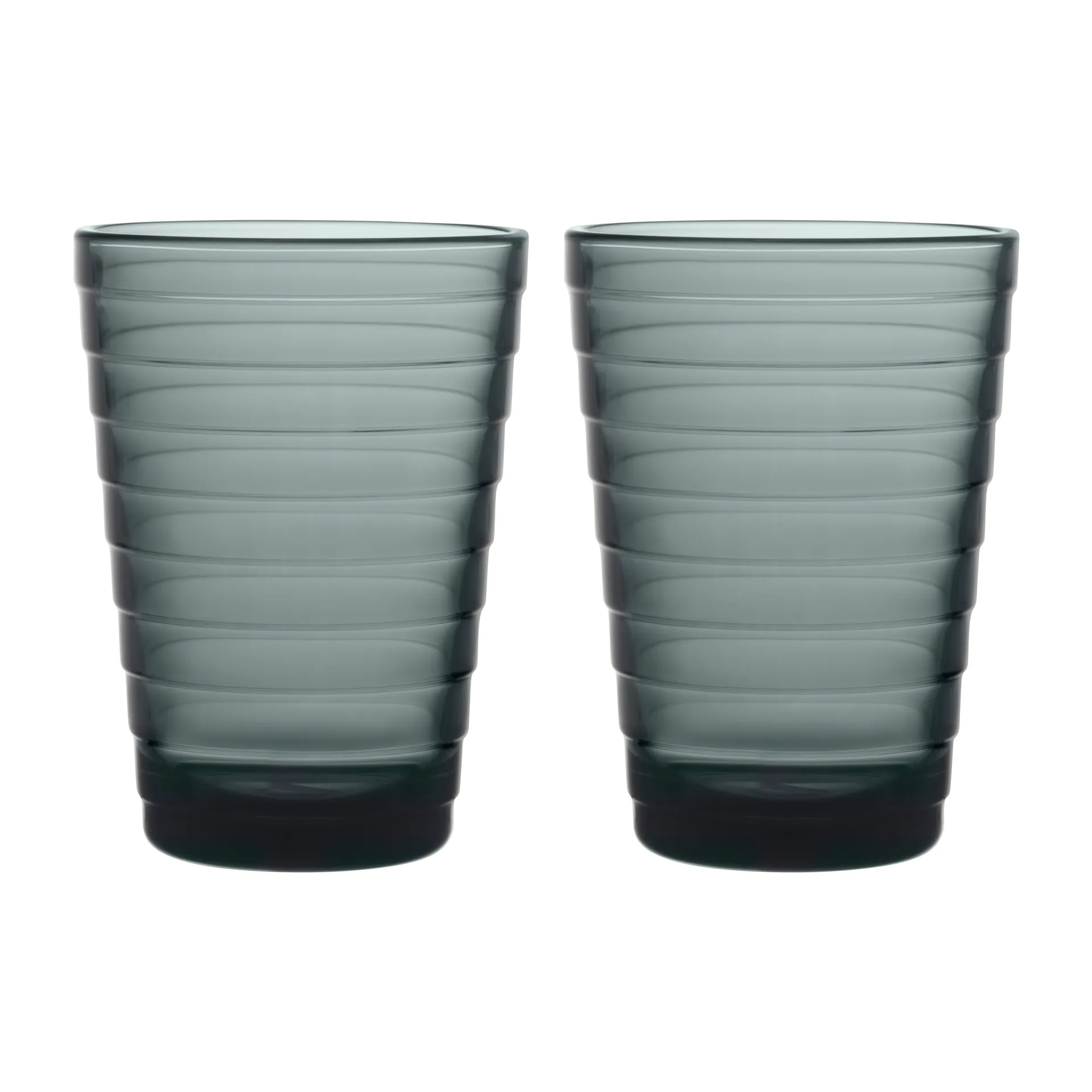 Verre à eau Aino Aalto 33 cl lot de 2, Gris foncé Iittala
