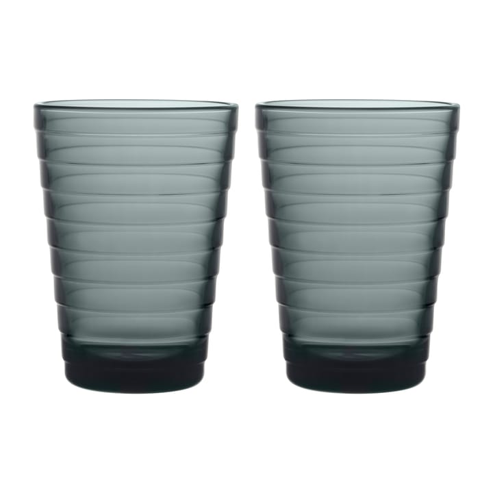 Verre à eau Aino Aalto 33 cl lot de 2 - Gris foncé - Iittala