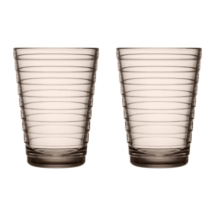 Verre à eau Aino Aalto 33 cl lot de 2 - Lin - Iittala