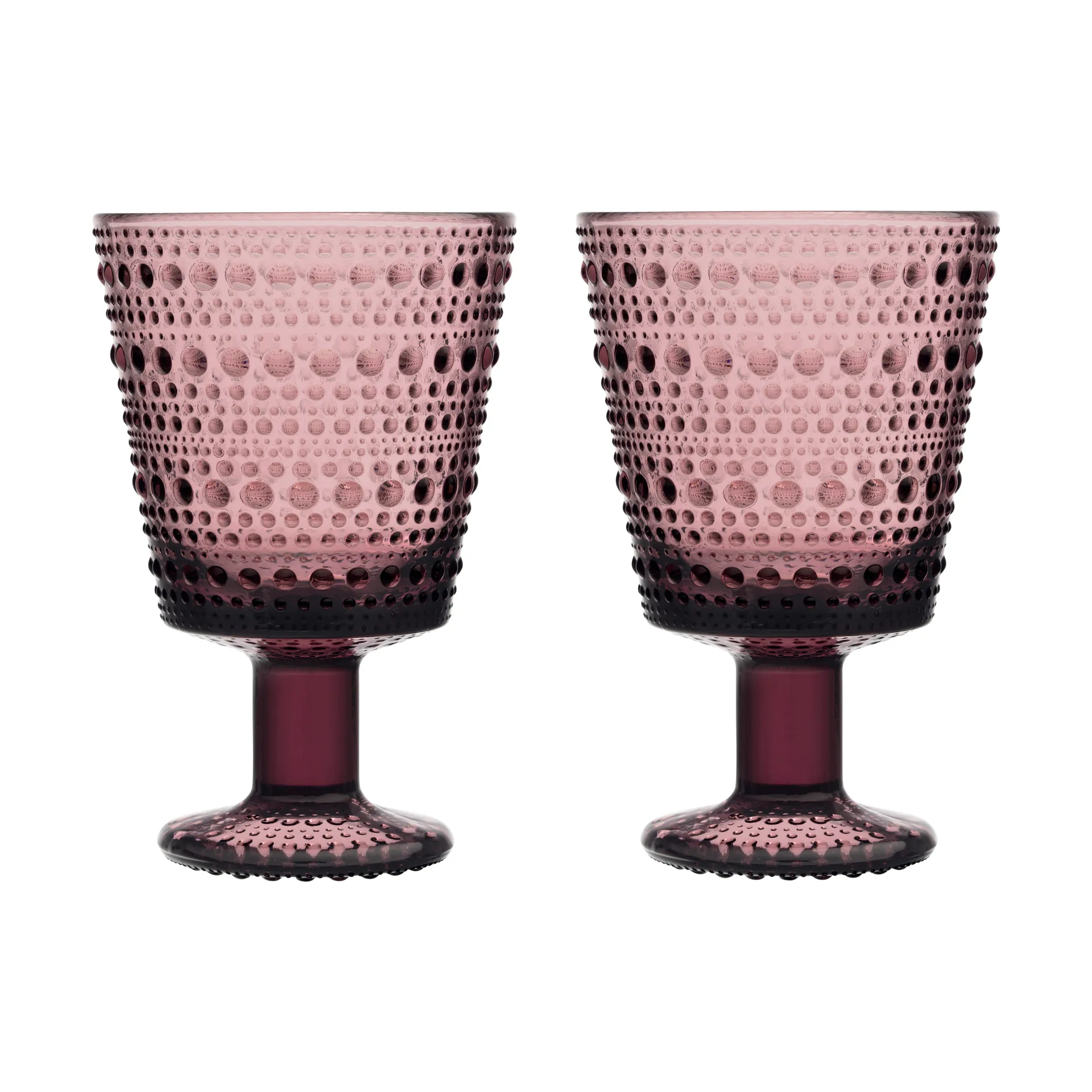 Verre à eau sur pied Kastehelmi 26cl lot de 2, Callune Iittala
