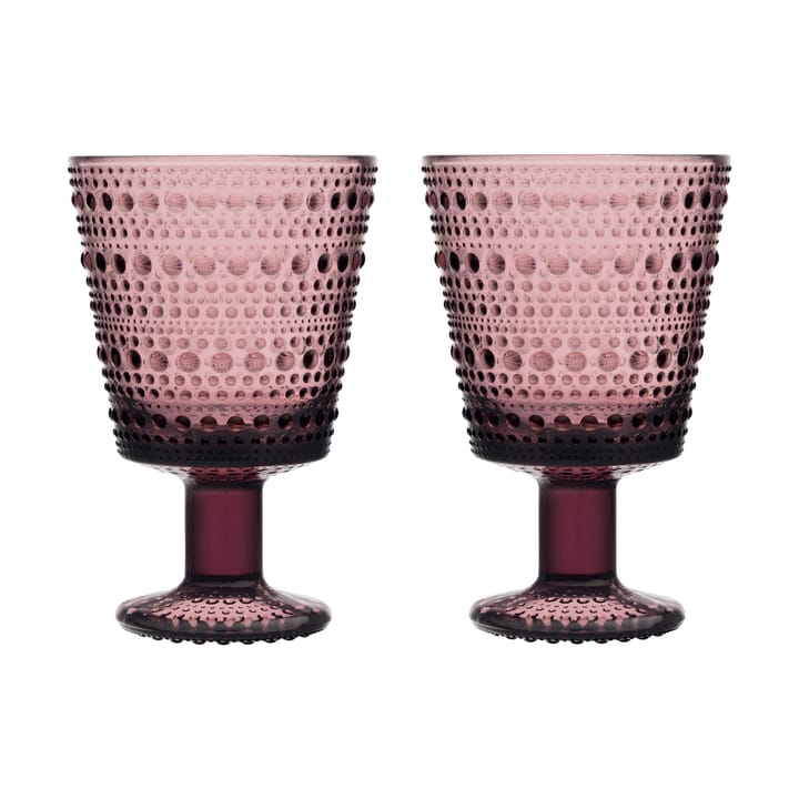 Verre à eau sur pied Kastehelmi 26cl lot de 2 - Callune - Iittala