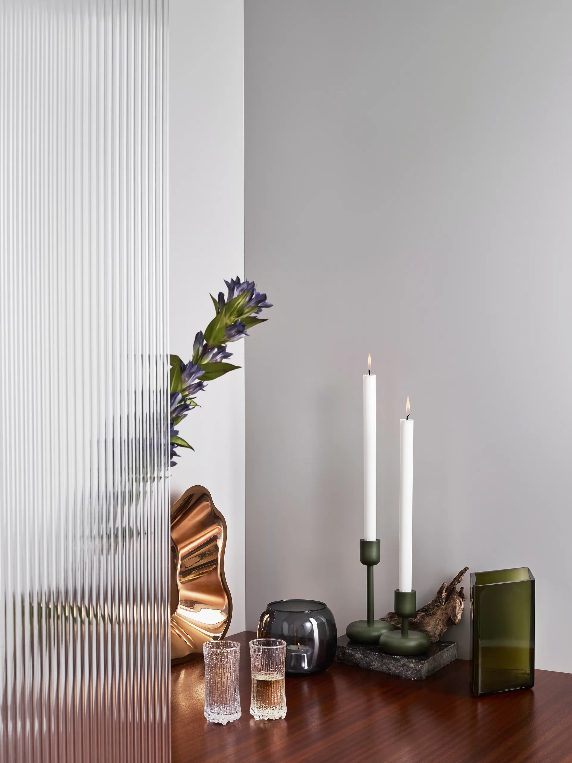 Verre à vin mousseux Ultima Thule 18 cl lot de 4, Clair Iittala