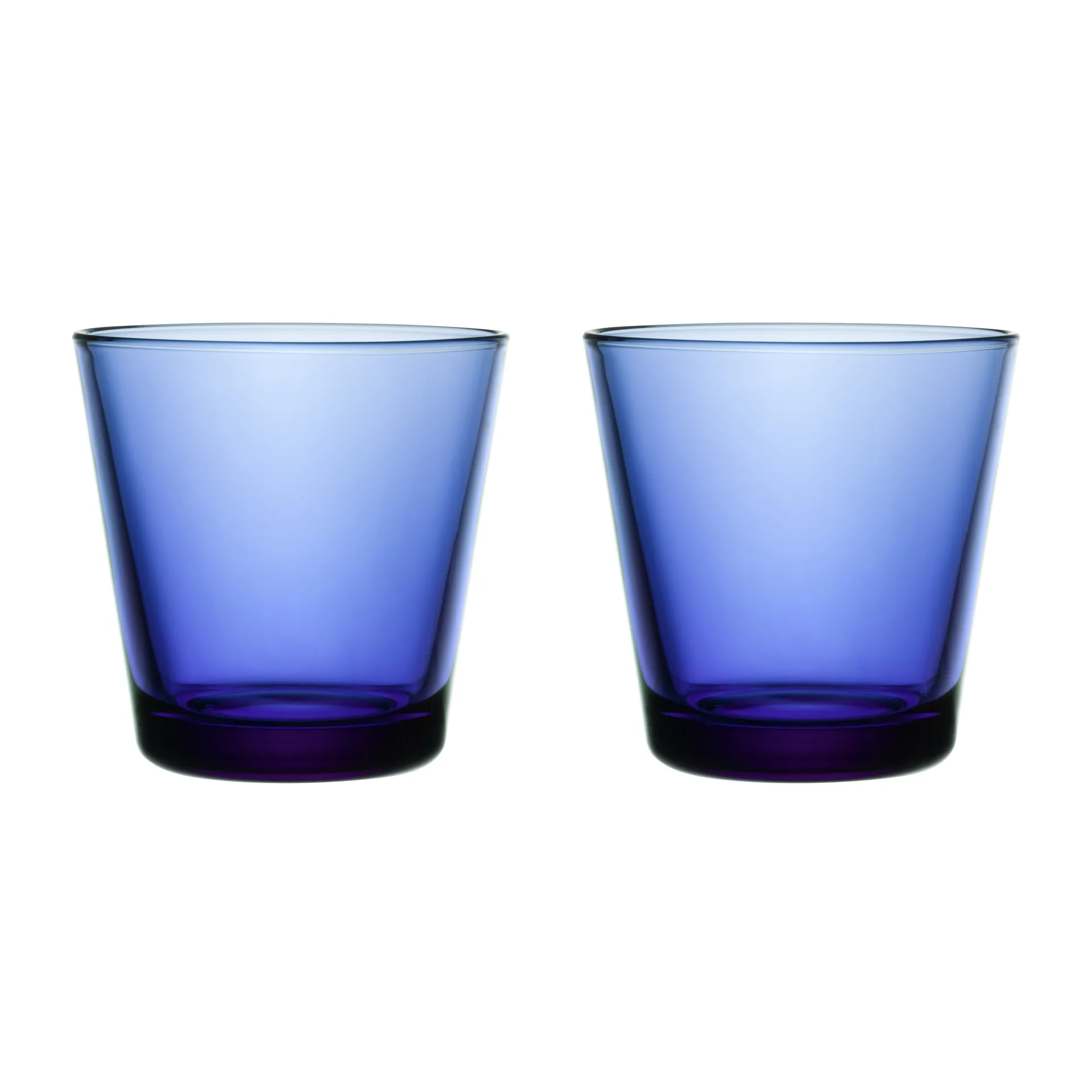 Verre Kartio 21 cl lot de 2, Bleu outremer Iittala