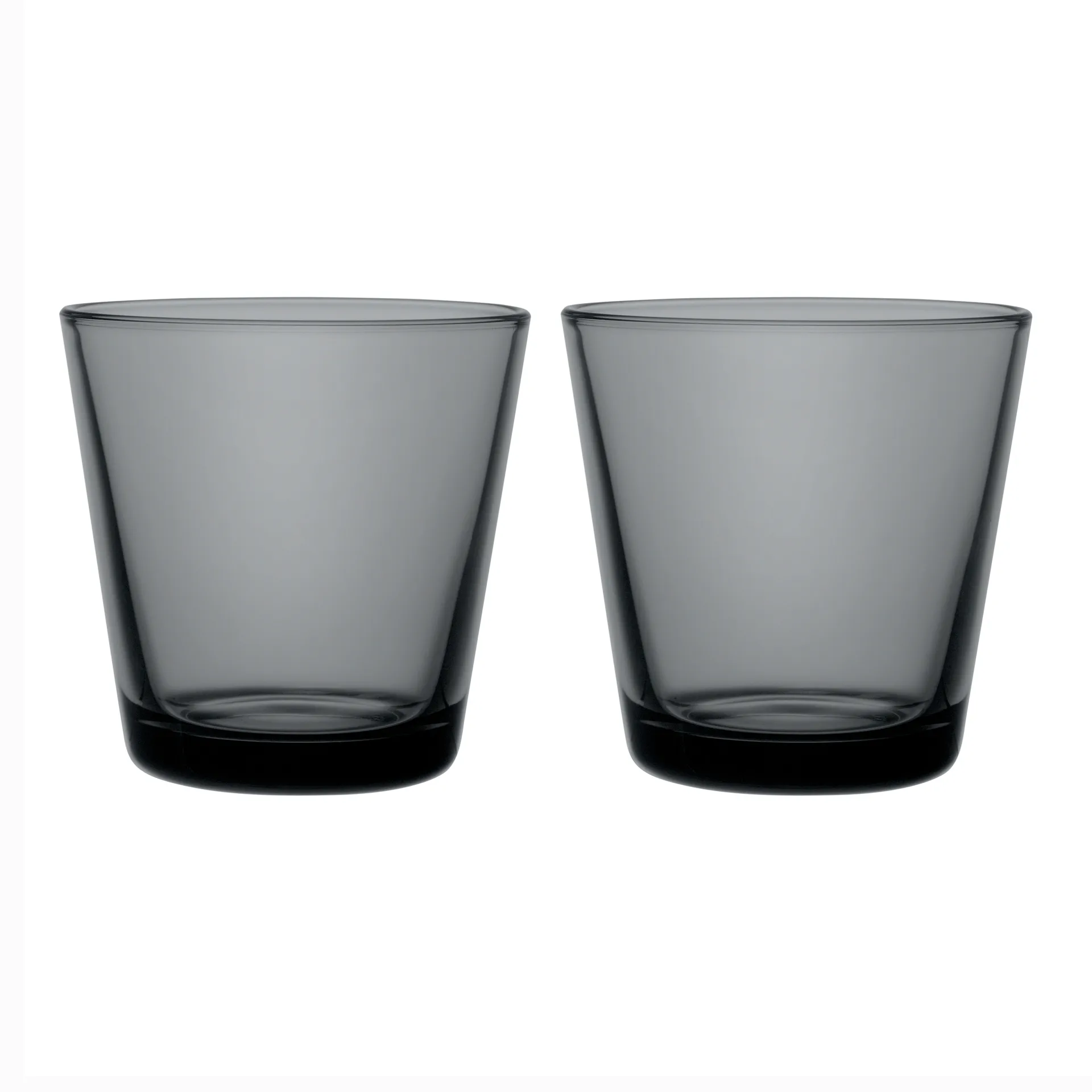 Verre Kartio 21 cl lot de 2, Gris foncé Iittala