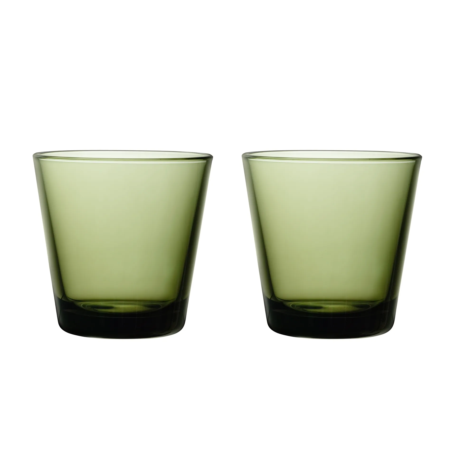 Verre Kartio 21 cl lot de 2, Vert mousse Iittala