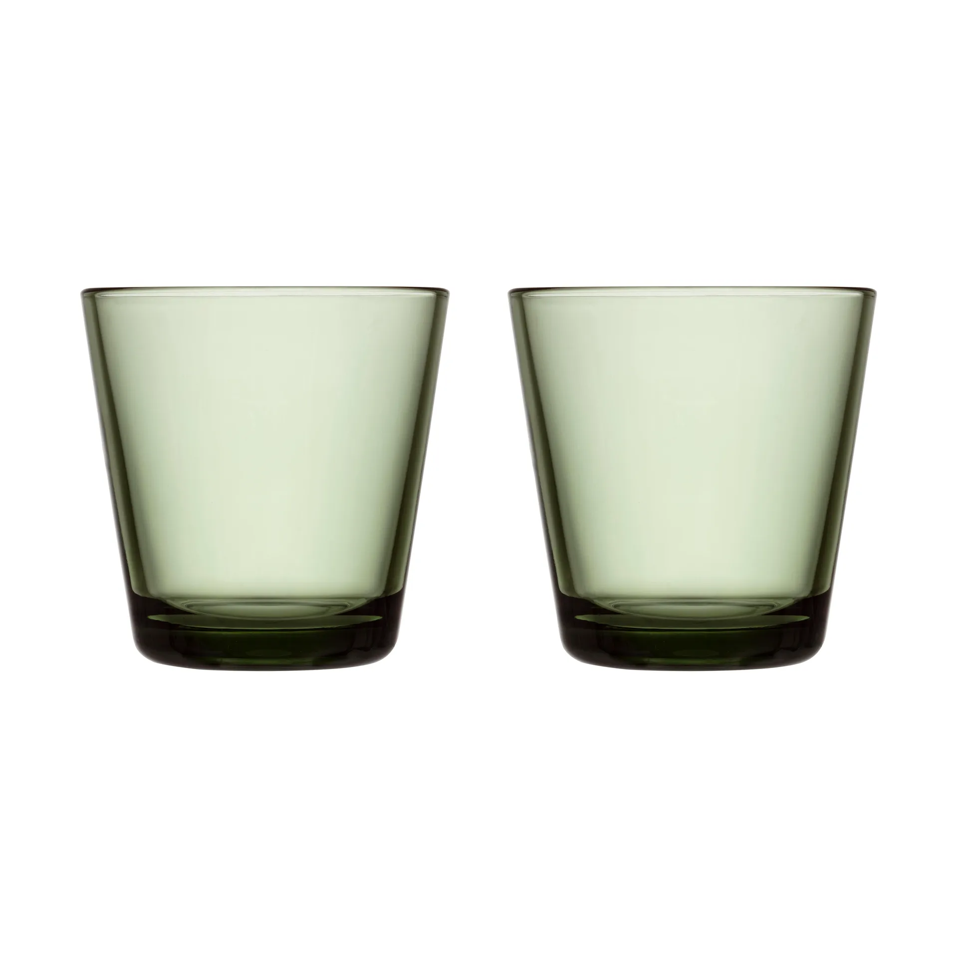 Verre Kartio 21 cl lot de 2, Vert pin Iittala