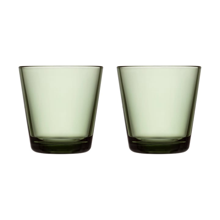 Verre Kartio 21 cl lot de 2 - Vert pin - Iittala