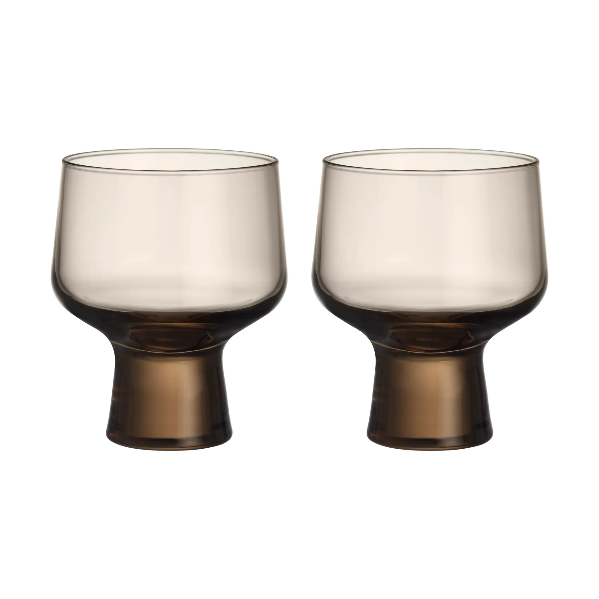 Verre Solare sur pied 29 cl lot de 2, Lin (textile) Iittala
