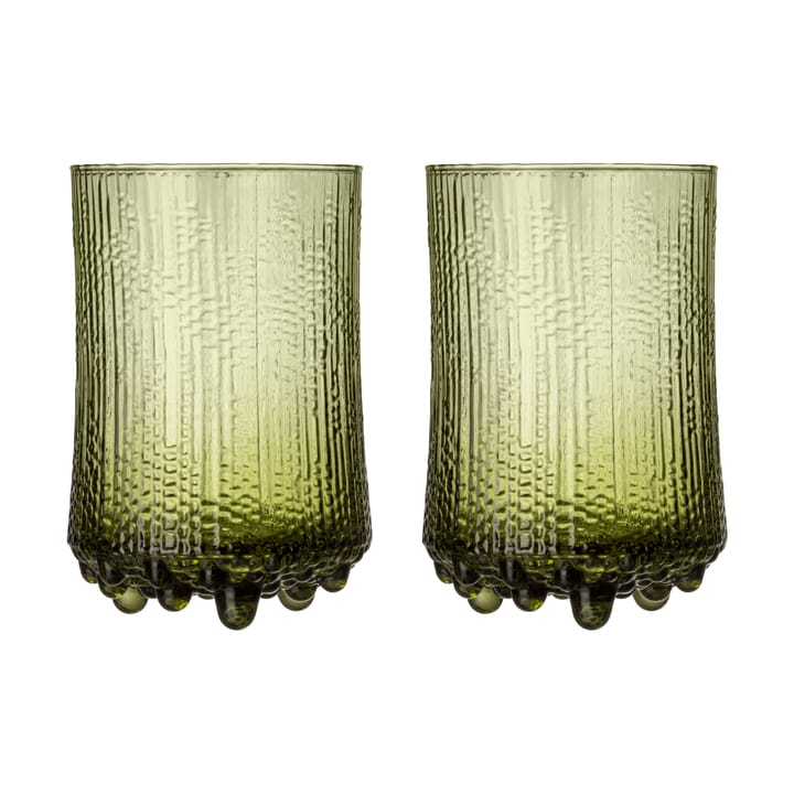 Verres à bière Ultima Thule sable finlandais 38 cl, 2 pièces - Vert - Iittala