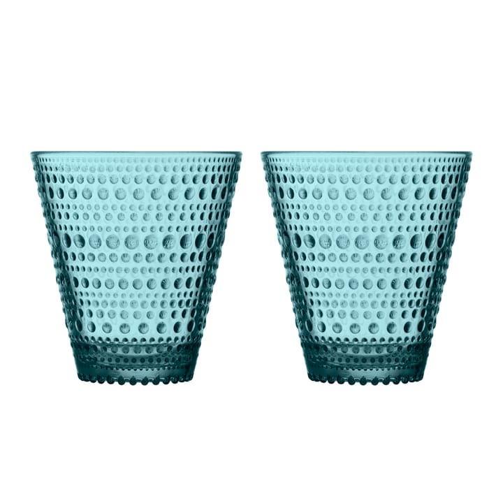 Verres Kastehelmi 30 cl, lot de 2 - bleu mer - Iittala