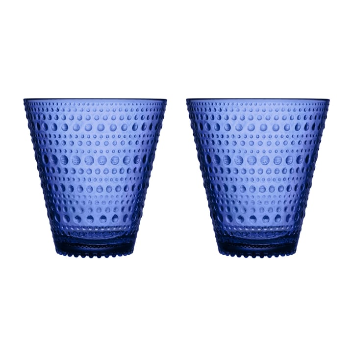 Verres Kastehelmi 30 cl, lot de 2 - Bleu outremer - Iittala