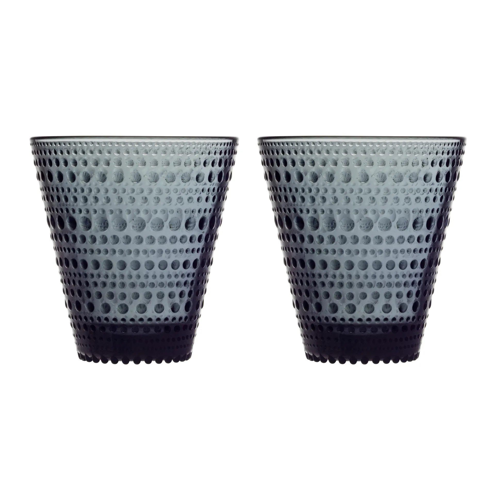 Verres Kastehelmi 30 cl, lot de 2, Gris foncé Iittala