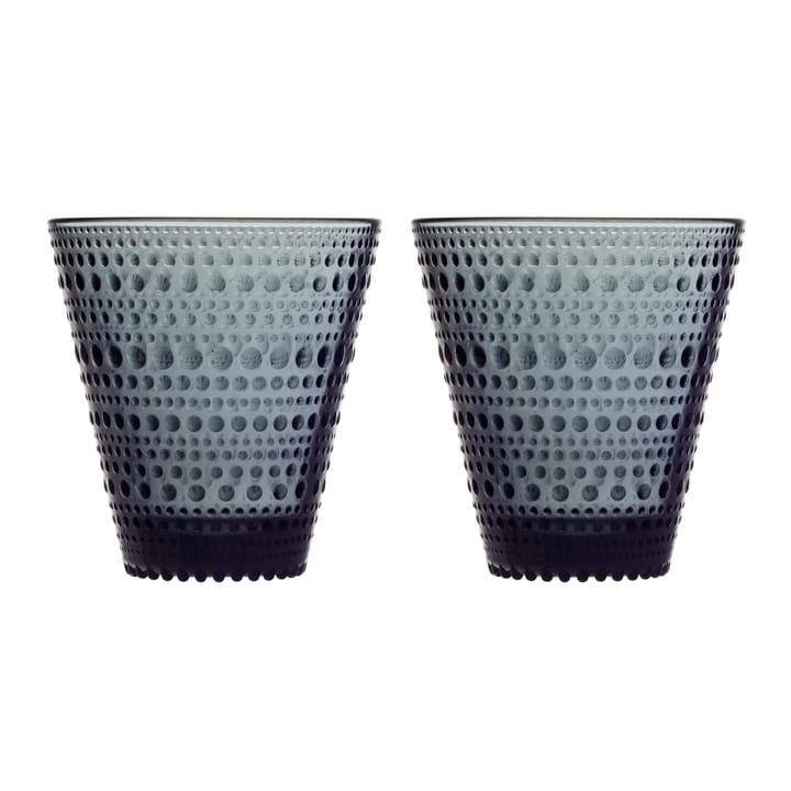 Verres Kastehelmi 30 cl, lot de 2 - Gris foncé - Iittala