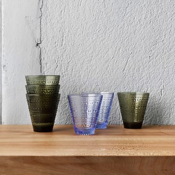 Verres Kastehelmi 30 cl, lot de 2 - vert mousse - Iittala