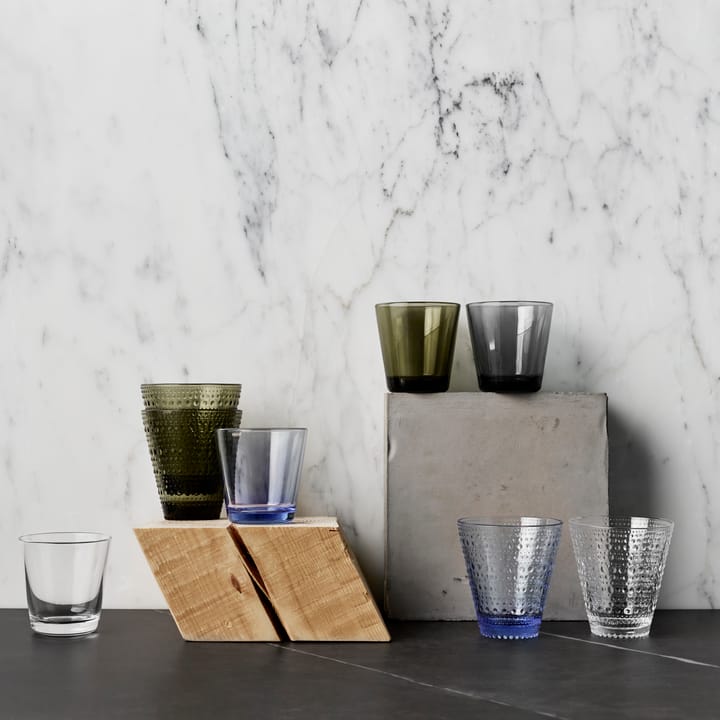 Verres Kastehelmi 30 cl, lot de 2, vert mousse Iittala