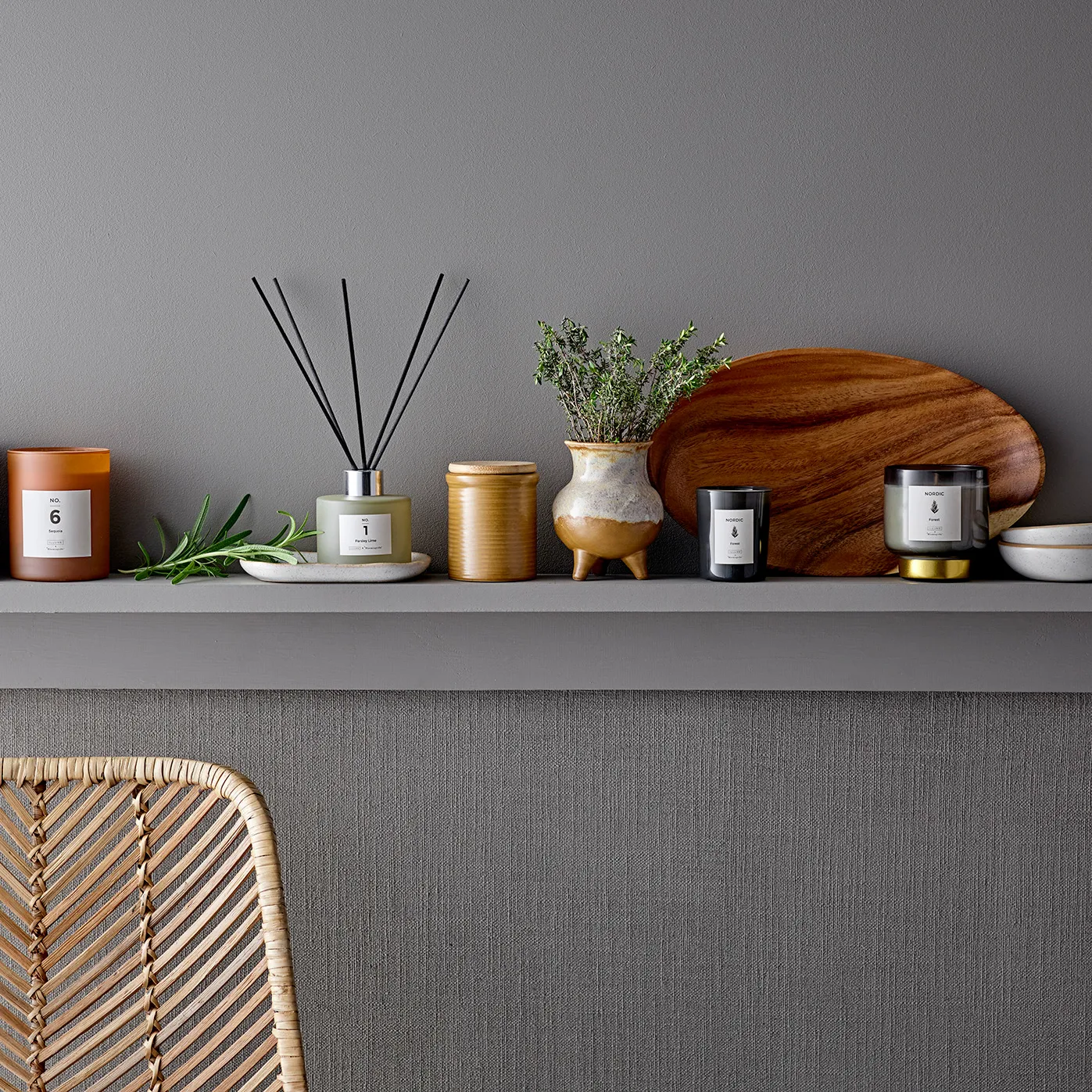 Bâtonnets parfumés NO. 1 Parsley Lime, 100 ml Illume x Bloomingville