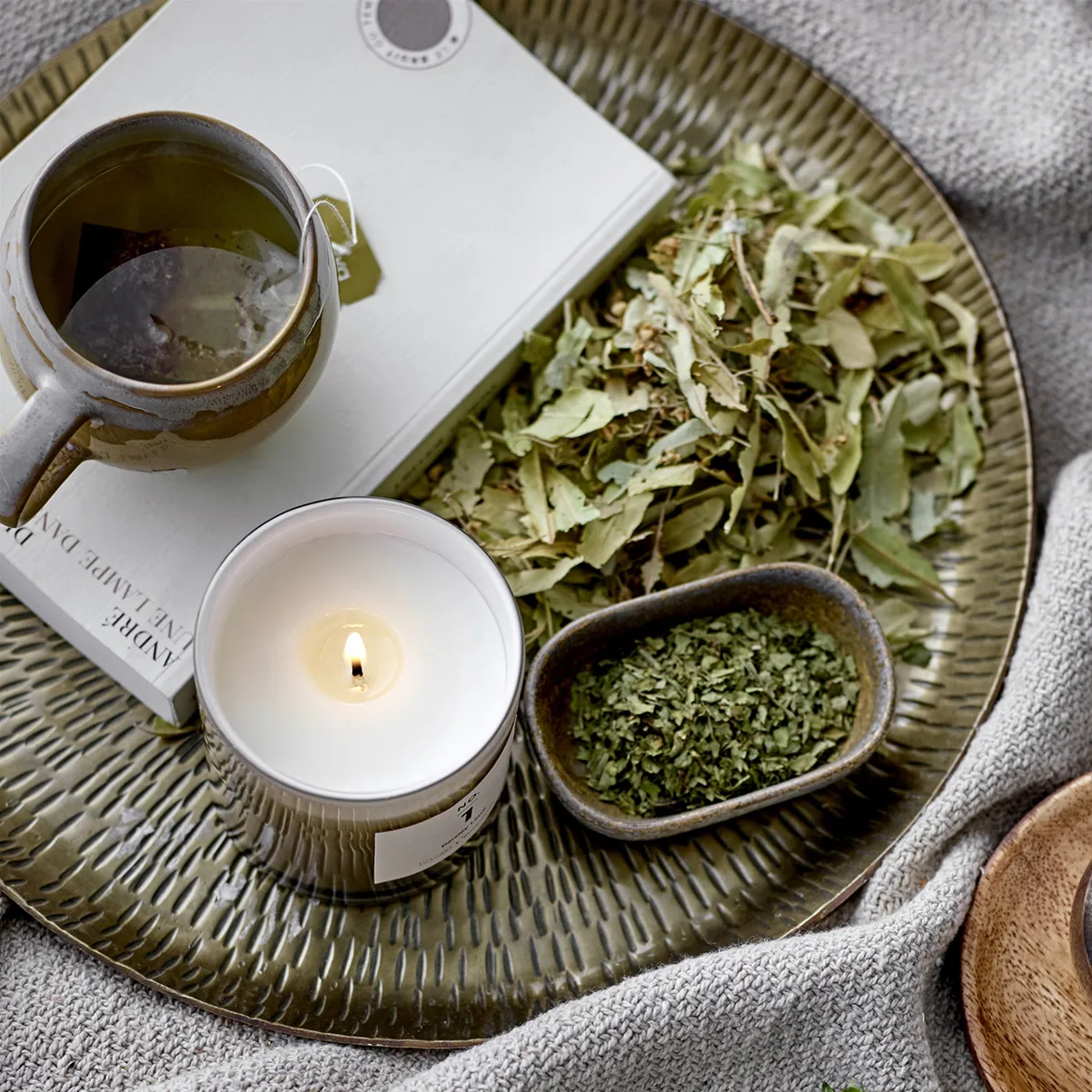 Bougie parfumée NO. 1 Parsley Lime, 200 g Illume x Bloomingville