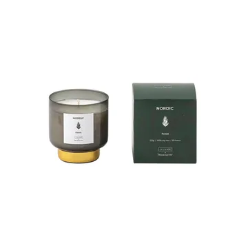 Bougie parfumée Nordic Forest - 222 g - Illume x Bloomingville