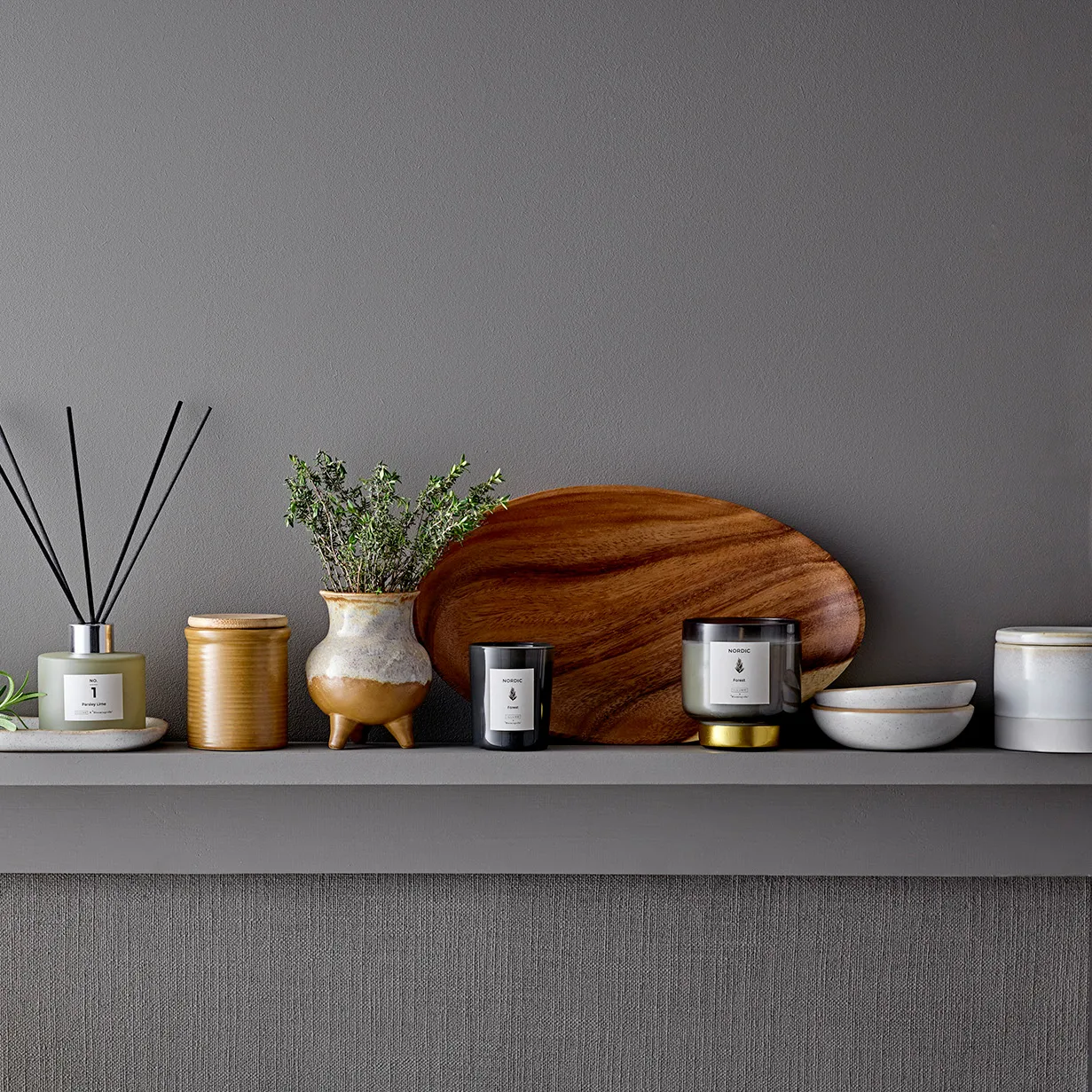 Bougie parfumée Nordic Forest, 222 g Illume x Bloomingville